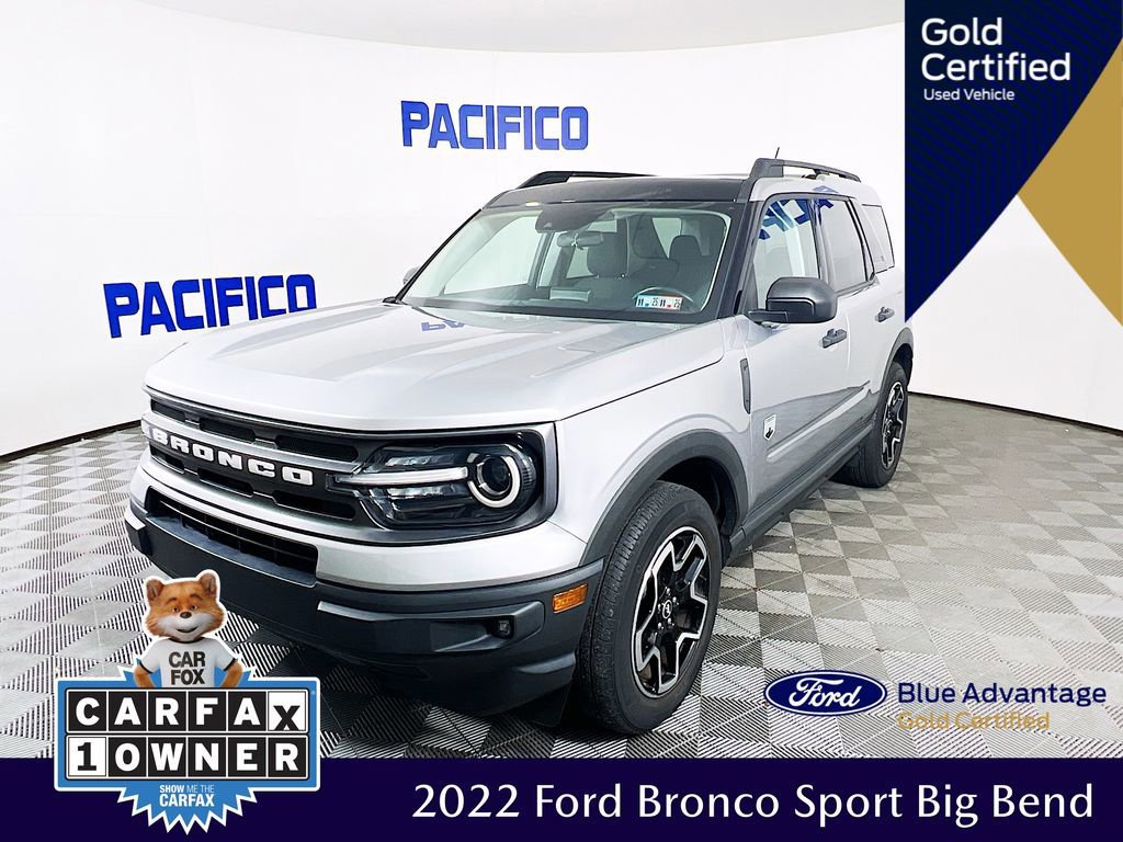 Certified 2022 Ford Bronco Sport Big Bend w/ Convenience Package
