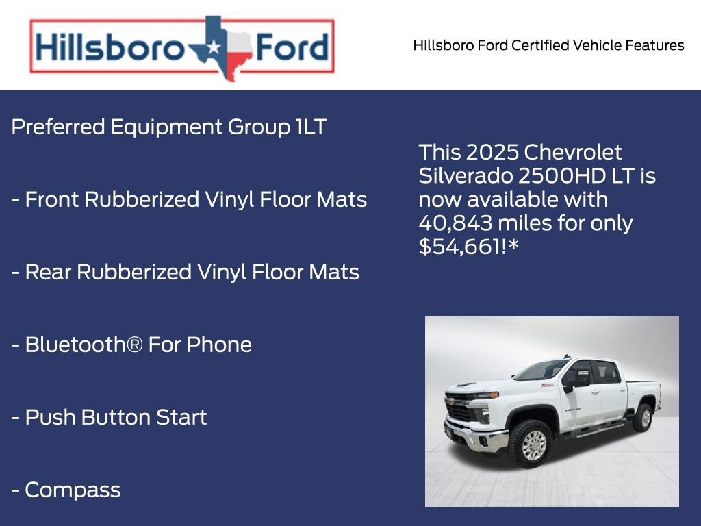 Used 2025 Chevrolet Silverado 2500 LT AWD/4WD image 13