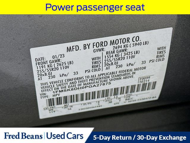 Certified 2023 Ford Explorer XLT w/ Equipment Group 202A image 39