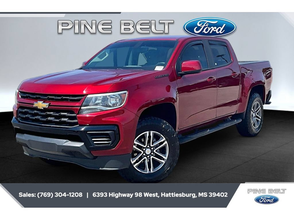 Used 2021 Chevrolet Colorado W/T w/ Custom Special Edition RWD image 10