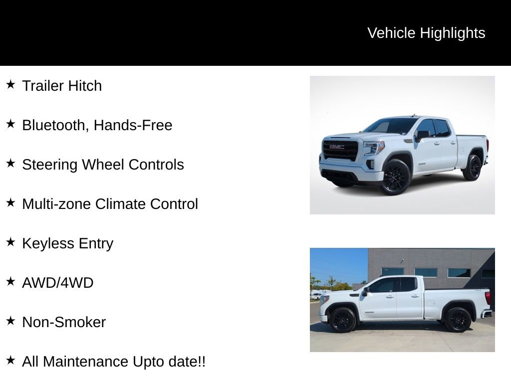 Used 2022 GMC Sierra 1500 Elevation image 31
