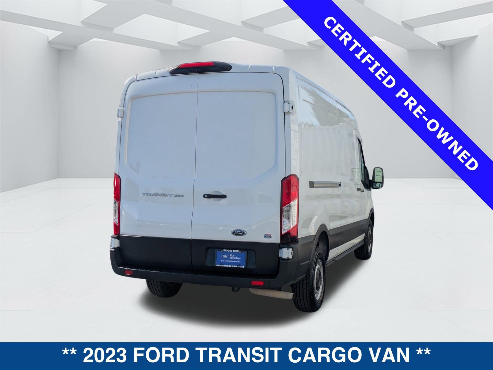 Certified 2023 Ford Transit 250 Medium Roof RWD image 4