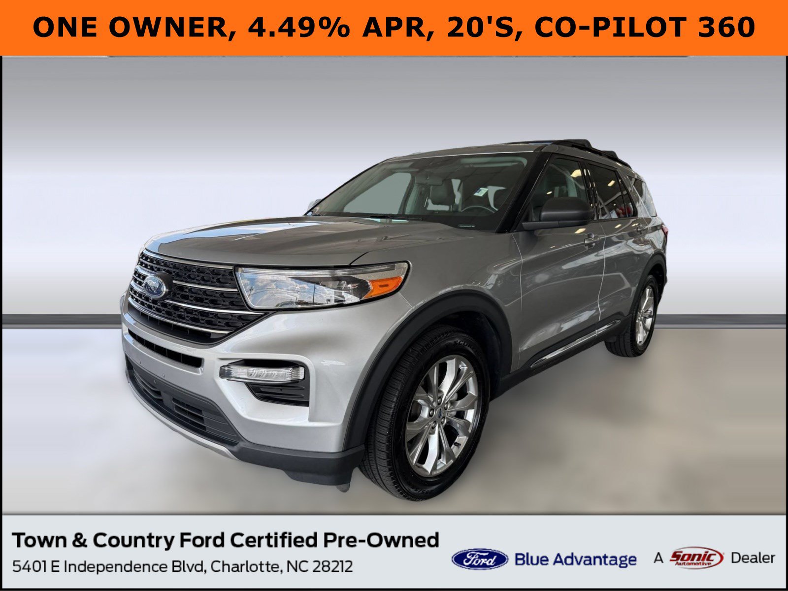 Certified 2024 Ford Explorer XLT w/ Equipment Group 202A