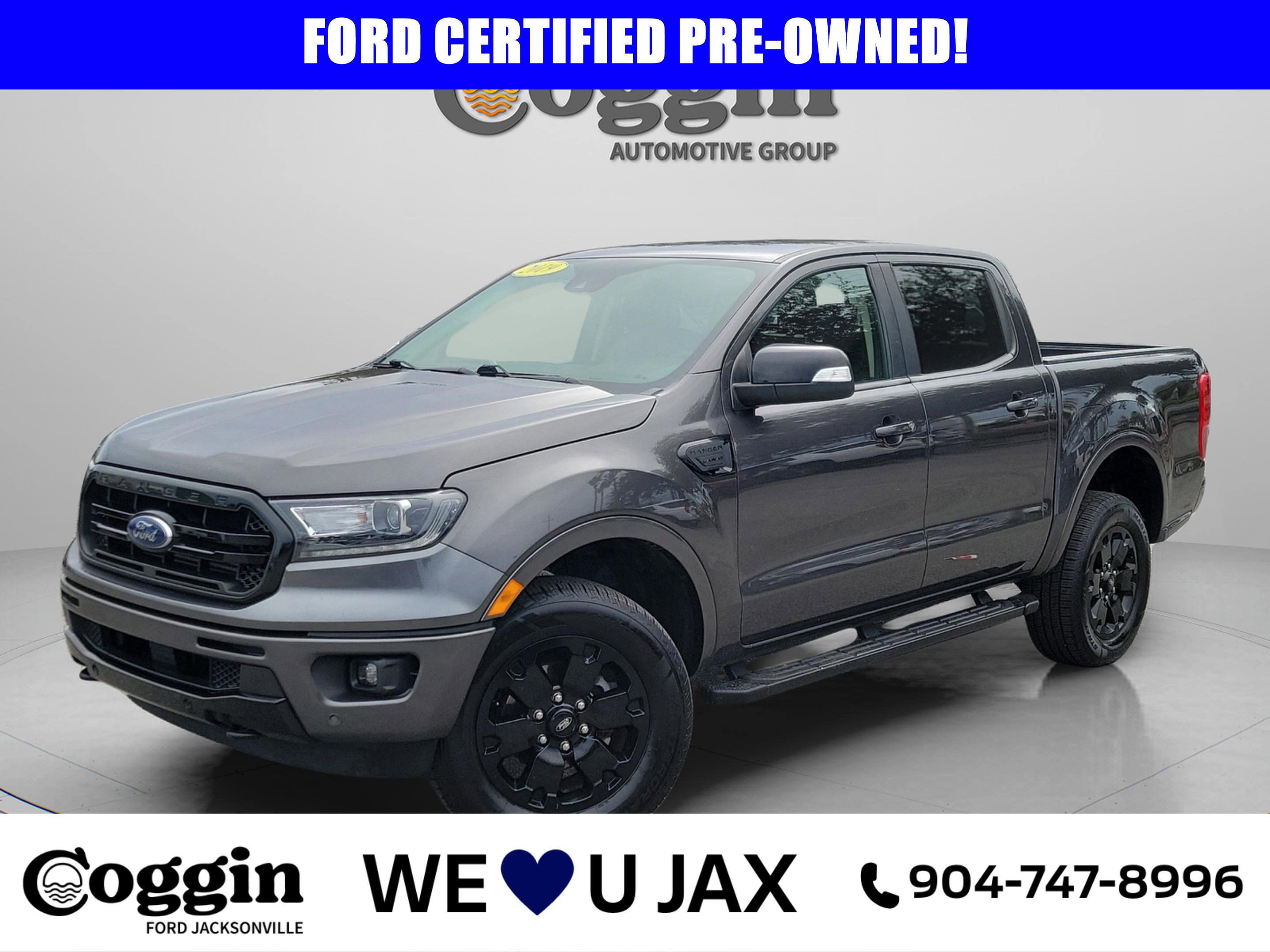 Certified 2019 Ford Ranger Lariat w/ Black Appearance Package