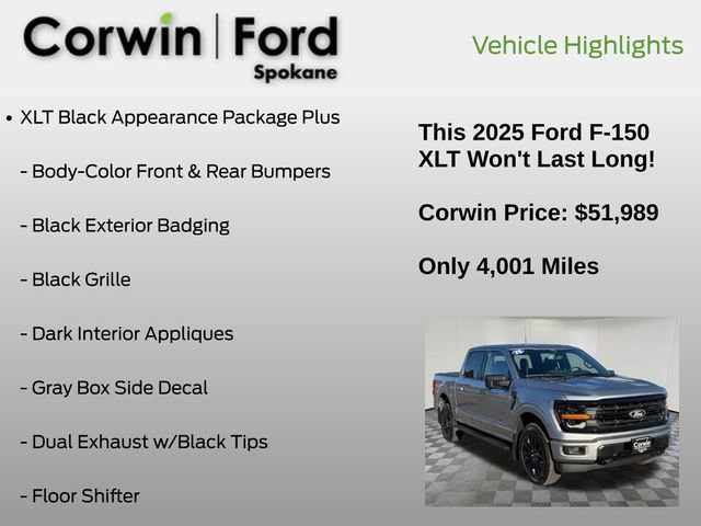 Certified 2025 Ford F150 XLT w/ Equipment Group 302A MID image 7
