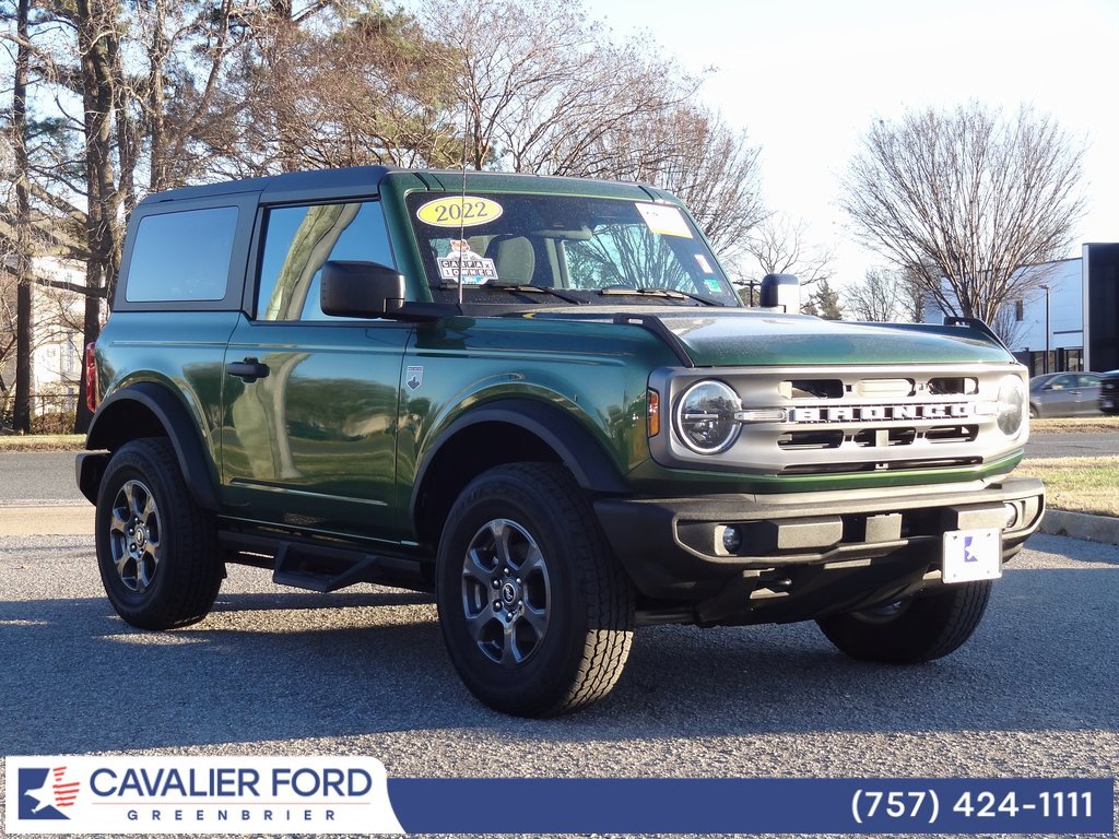 Certified 2022 Ford Bronco Big Bend