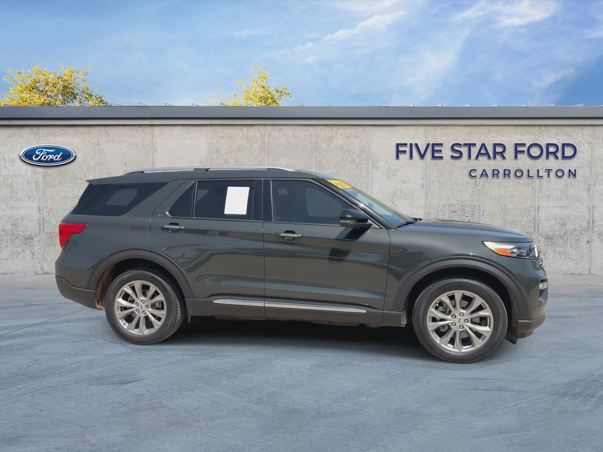 Certified 2023 Ford Explorer Limited w/ Limited Technology Package AWD/4WD image 9