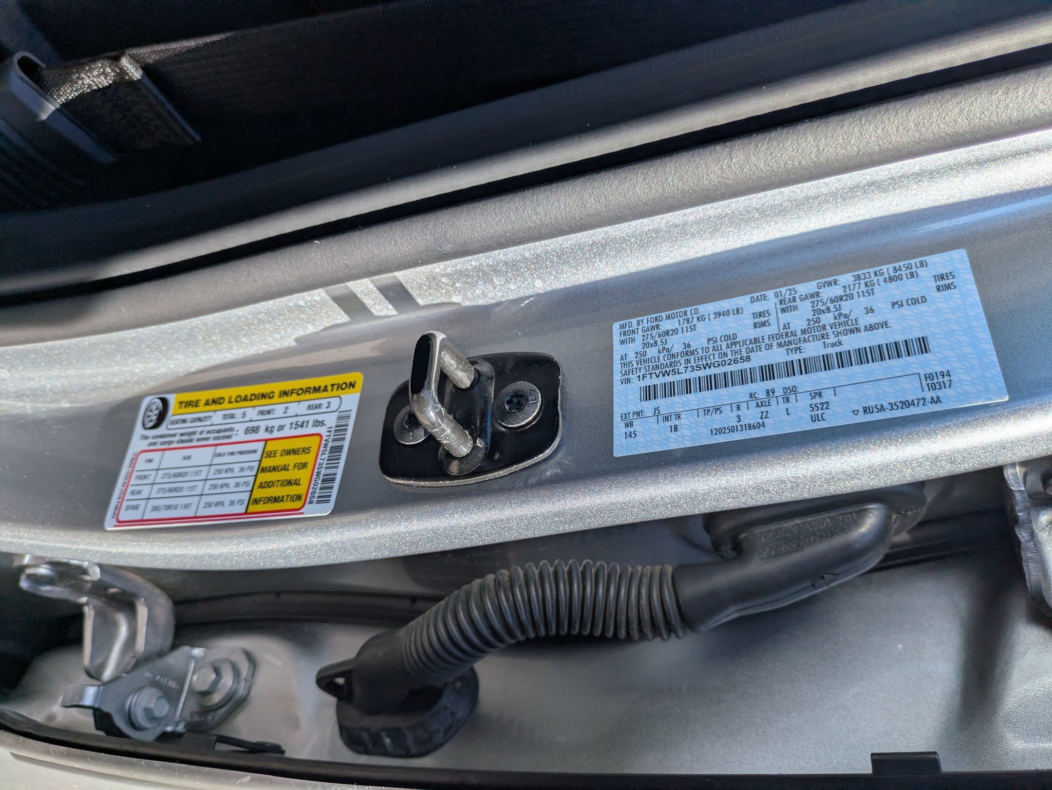 Certified 2025 Ford F150 Lightning Lariat AWD/4WD image 48