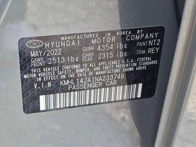 Used 2022 Hyundai Sonata SEL w/ Convenience Package FWD image 23