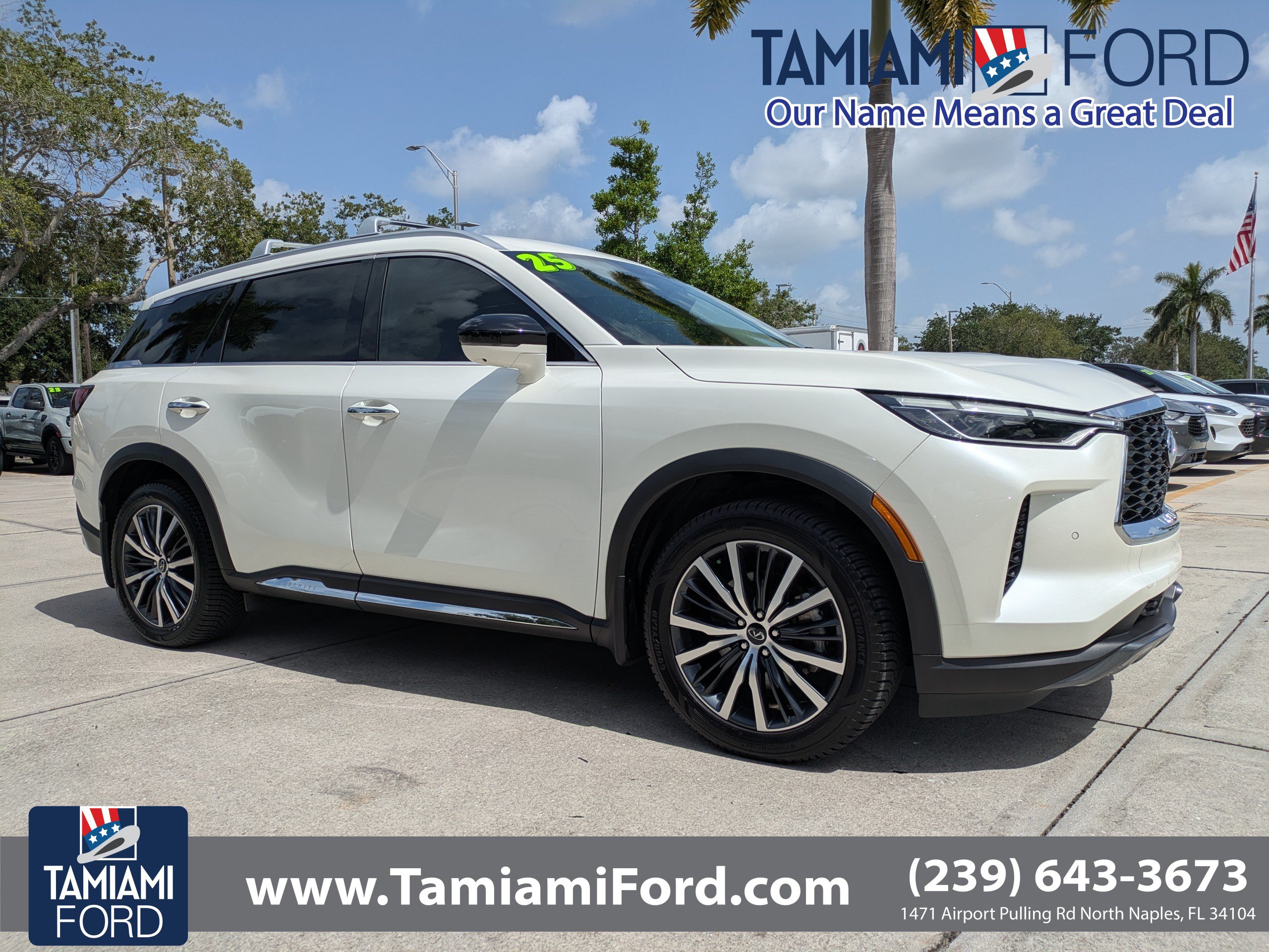 Used 2025 INFINITI QX60 Sensory w/ Vision Package