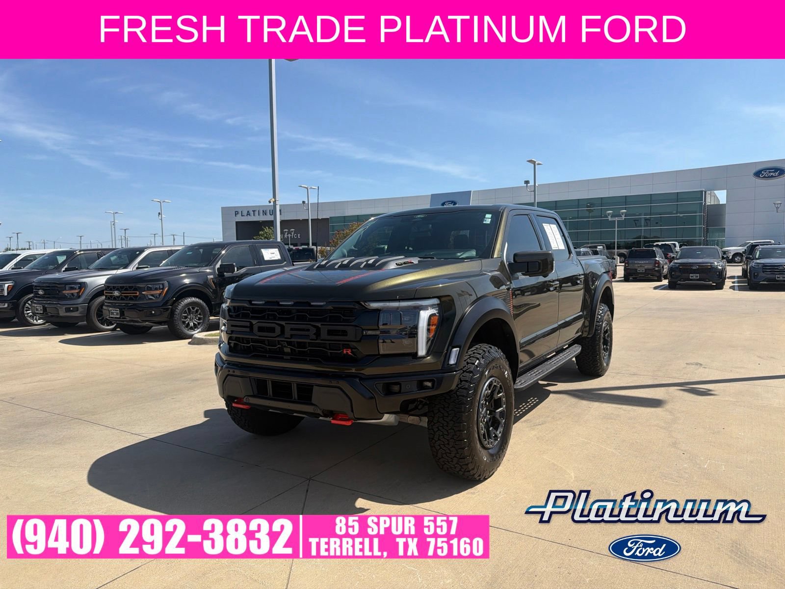 Certified 2026 Ford F150 Raptor w/ Equipment Group 803A Raptor R AWD/4WD image 1