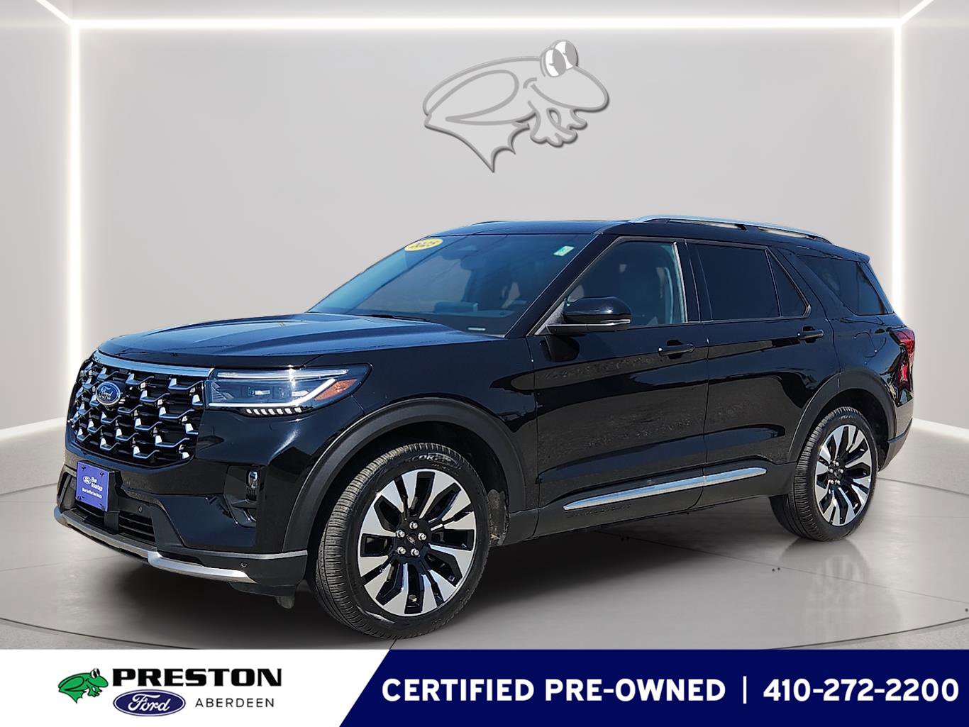 Certified 2025 Ford Explorer Platinum w/ LUX Leather Package AWD/4WD video 1