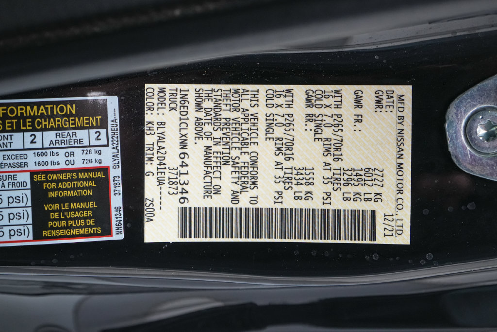 Used 2022 Nissan Frontier S RWD image 23