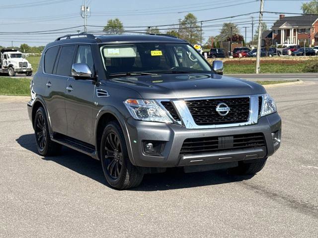 Used 2020 Nissan Armada Platinum w/ Captain's Chairs Package RWD image 3