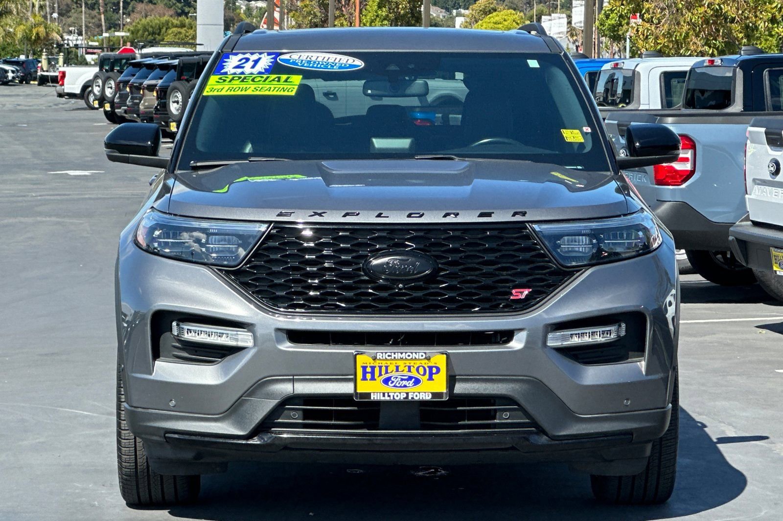Certified 2021 Ford Explorer ST w/ Equipment Group 401A AWD/4WD image 11