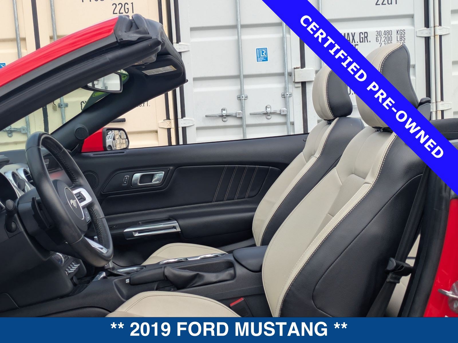 Certified 2019 Ford Mustang Premium RWD image 17