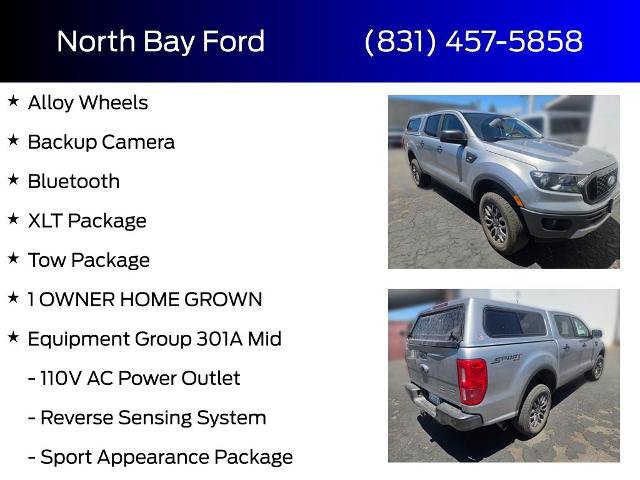 Certified 2021 Ford Ranger XLT w/ Equipment Group 301A Mid AWD/4WD image 4
