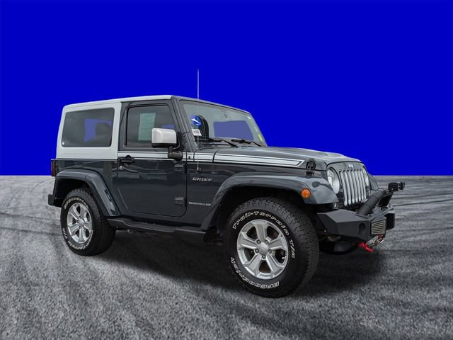 Used 2017 Jeep Wrangler Sahara w/ Quick Order Package 24E Chief AWD/4WD image 2