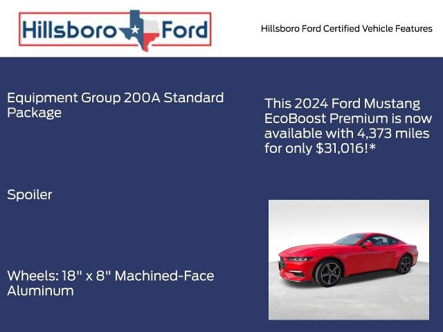 Certified 2024 Ford Mustang Premium RWD image 5