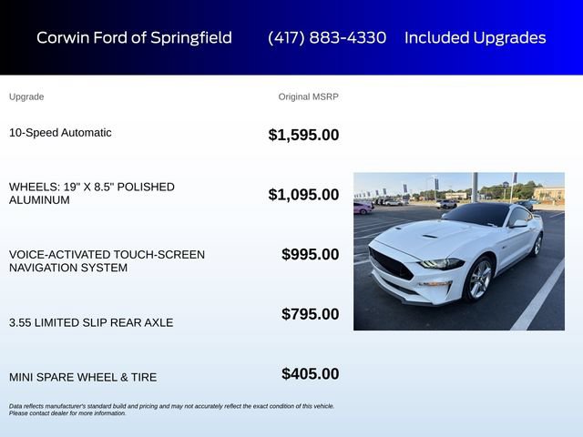 Certified 2020 Ford Mustang GT Premium RWD image 6
