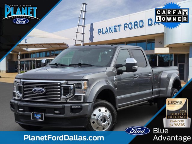Certified 2022 Ford F450 Platinum w/ FX4 Off-Road Package AWD/4WD image 1