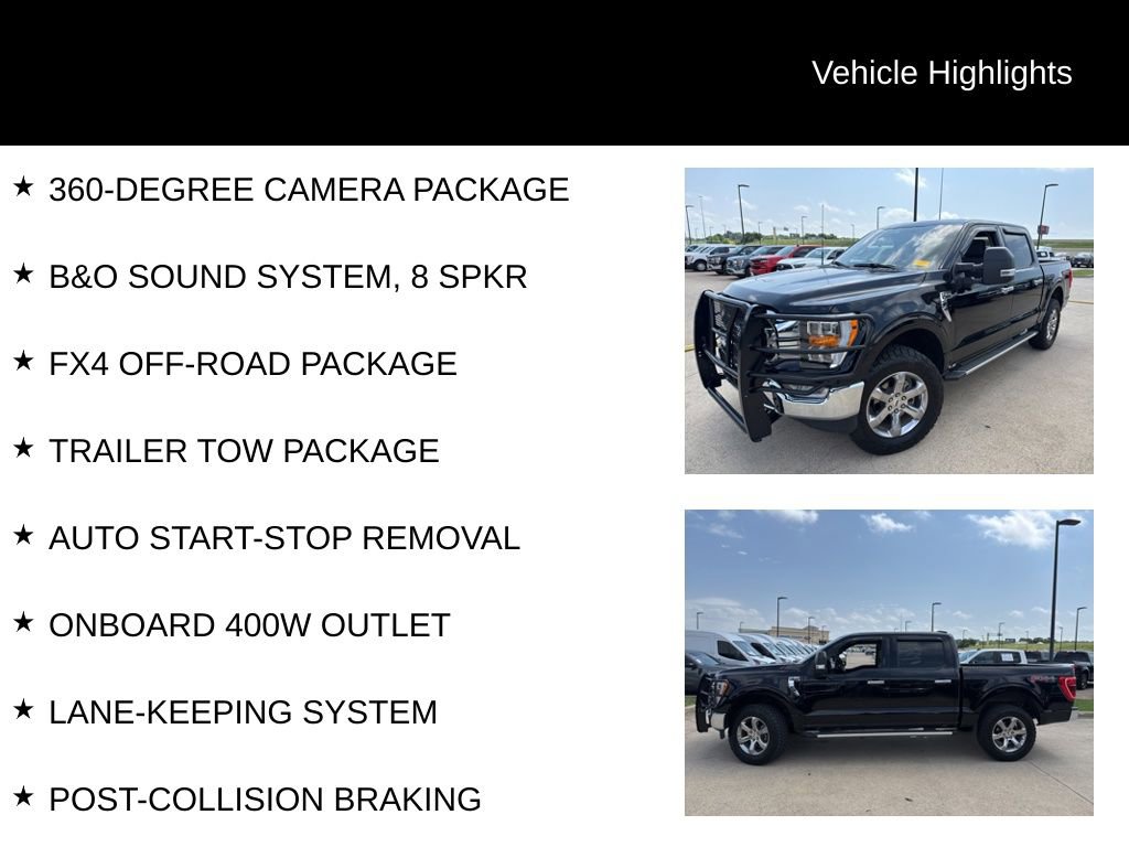 Certified 2022 Ford F150 XLT w/ Equipment Group 302A High image 5