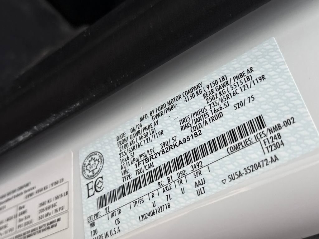 Certified 2024 Ford Transit 250 Base w/ Exterior Upgrade Package image 17