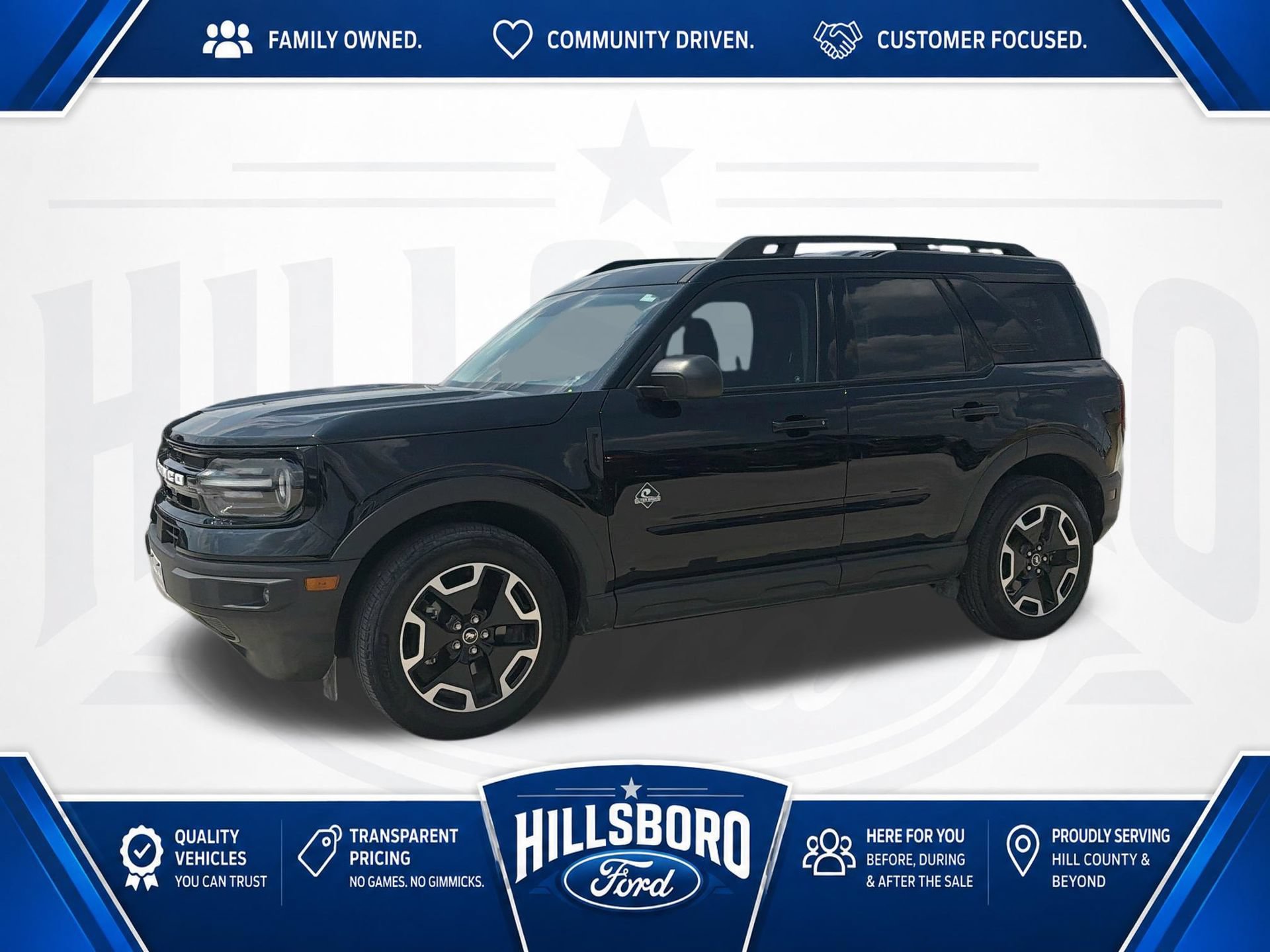 Certified 2023 Ford Bronco Sport Outer Banks w/ Tech Package AWD/4WD image 1