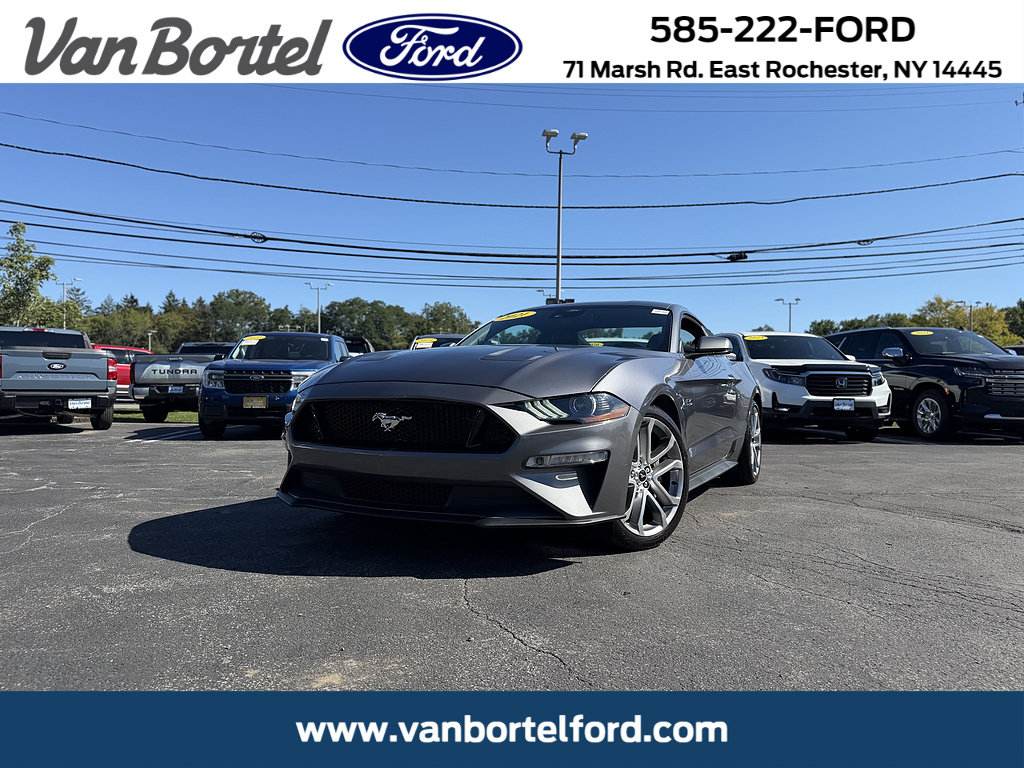 Certified 2021 Ford Mustang GT Premium w/ Equipment Group 401A RWD image 1