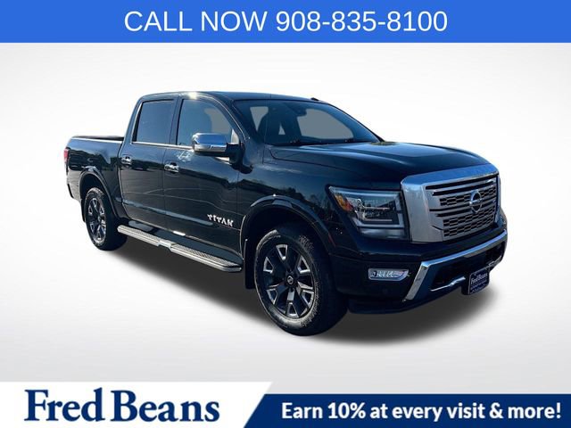 Used 2021 Nissan Titan Platinum Reserve w/ Moonroof Package image 1
