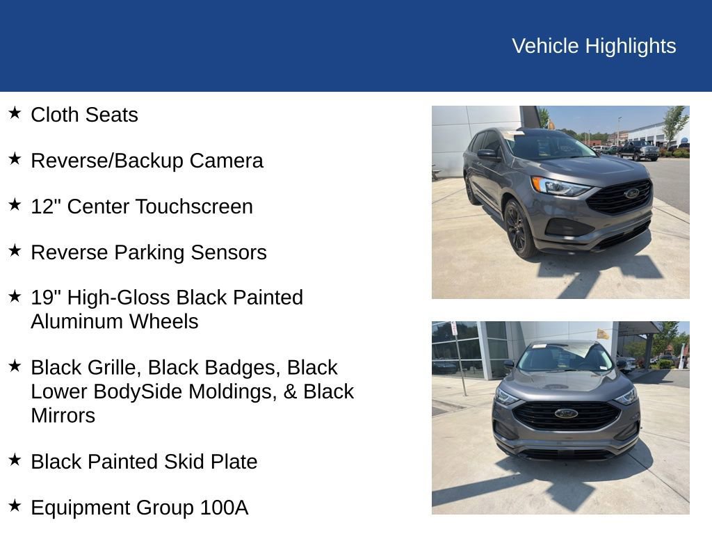 Certified 2023 Ford Edge SE w/ Black Appearance Package AWD/4WD image 28