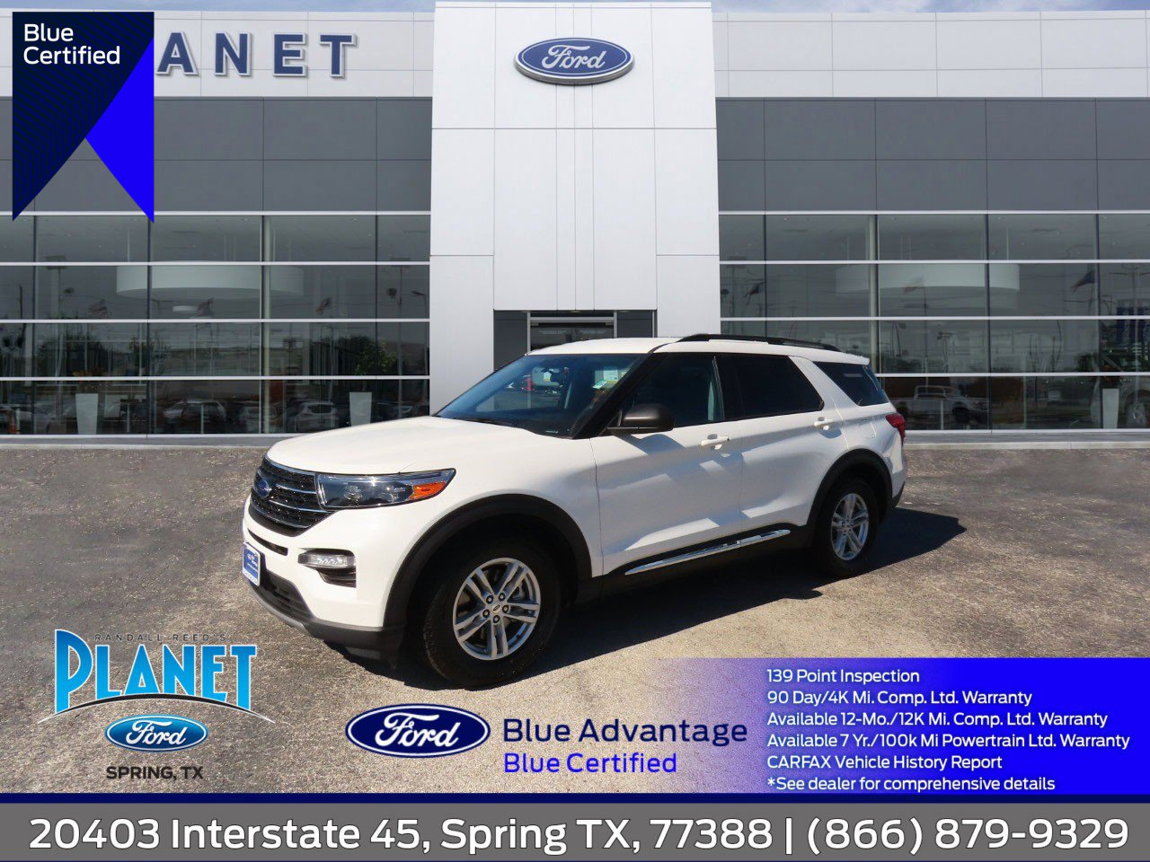 Certified 2023 Ford Explorer XLT w/ Equipment Group 202A image 1