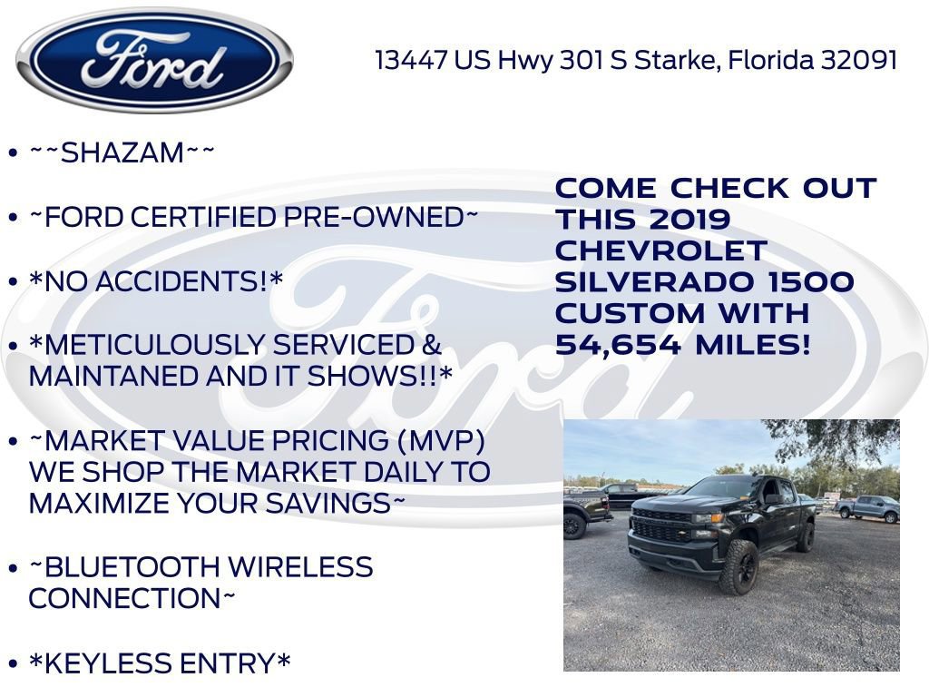 Used 2019 Chevrolet Silverado 1500 Custom w/ Custom Value Package image 9