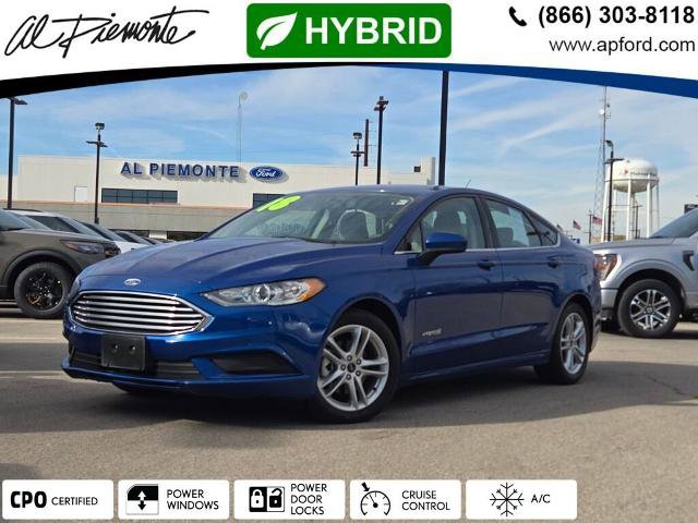 Certified 2018 Ford Fusion S