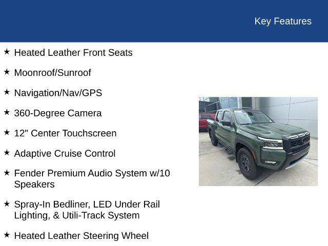 Used 2025 Nissan Frontier PRO-4X w/ Pro Premium Package AWD/4WD image 35