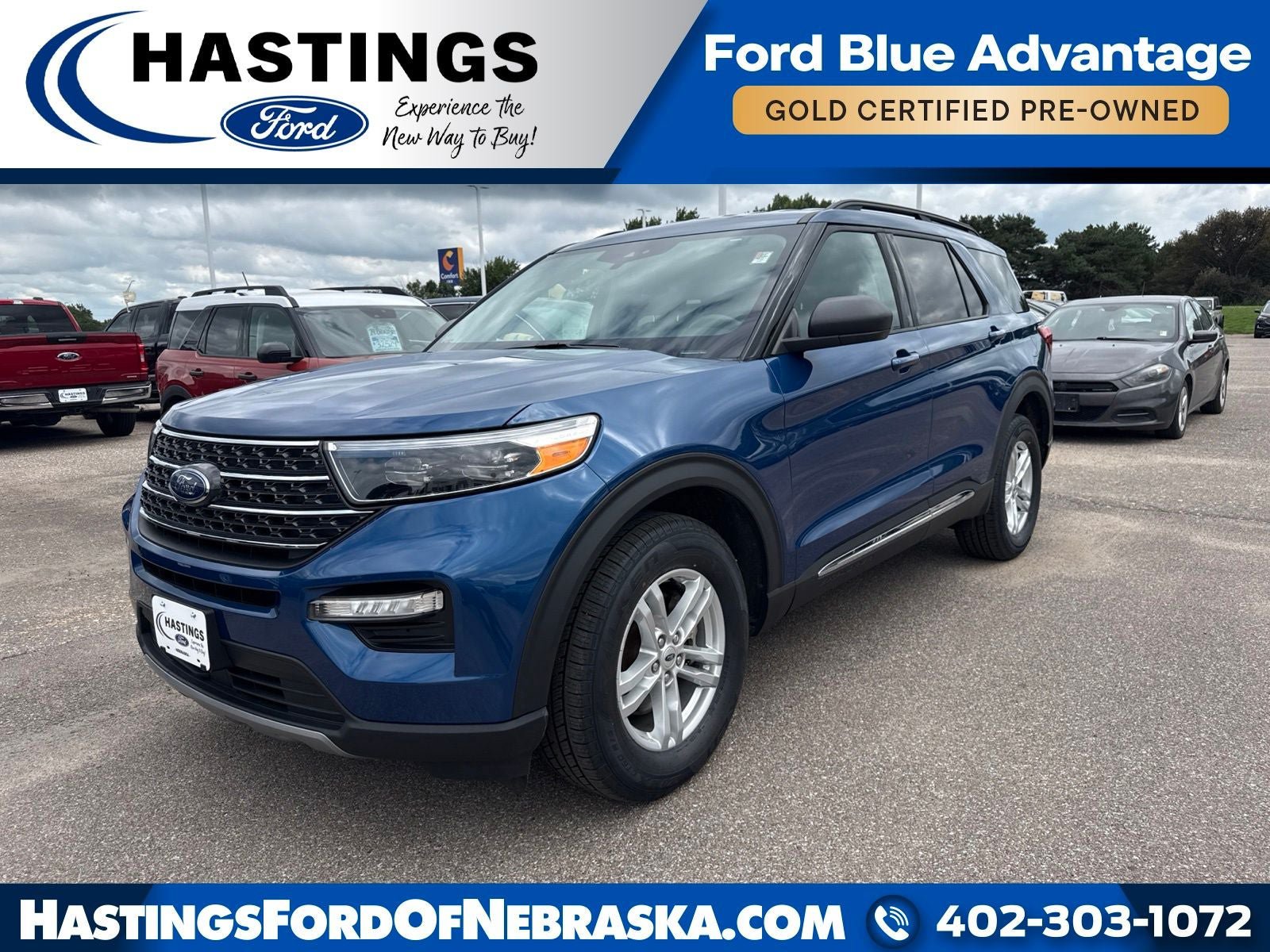 Certified 2023 Ford Explorer XLT w/ Equipment Group 202A