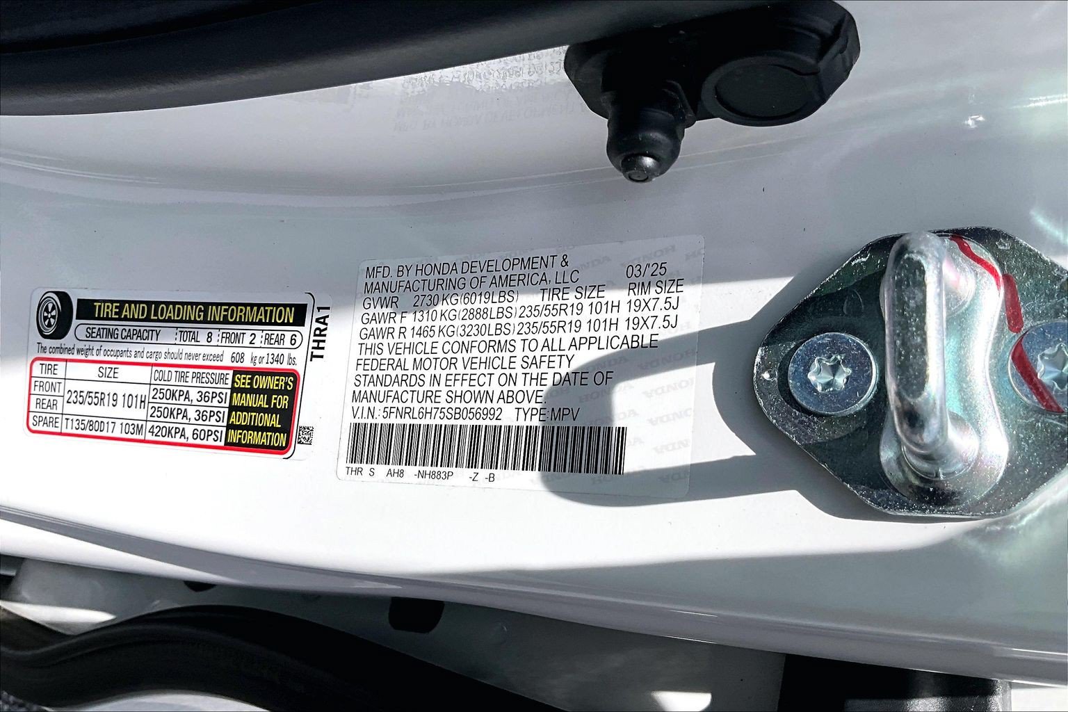 Used 2025 Honda Odyssey Sport-L image 37