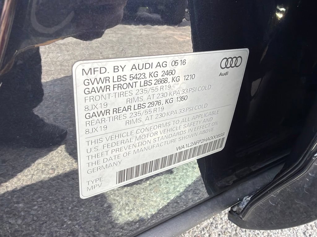 Used 2017 Audi Q5 2.0T Premium Plus w/ Technology Package AWD/4WD image 35