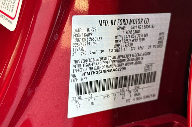 Certified 2022 Ford Mustang Mach-E Premium AWD/4WD image 25