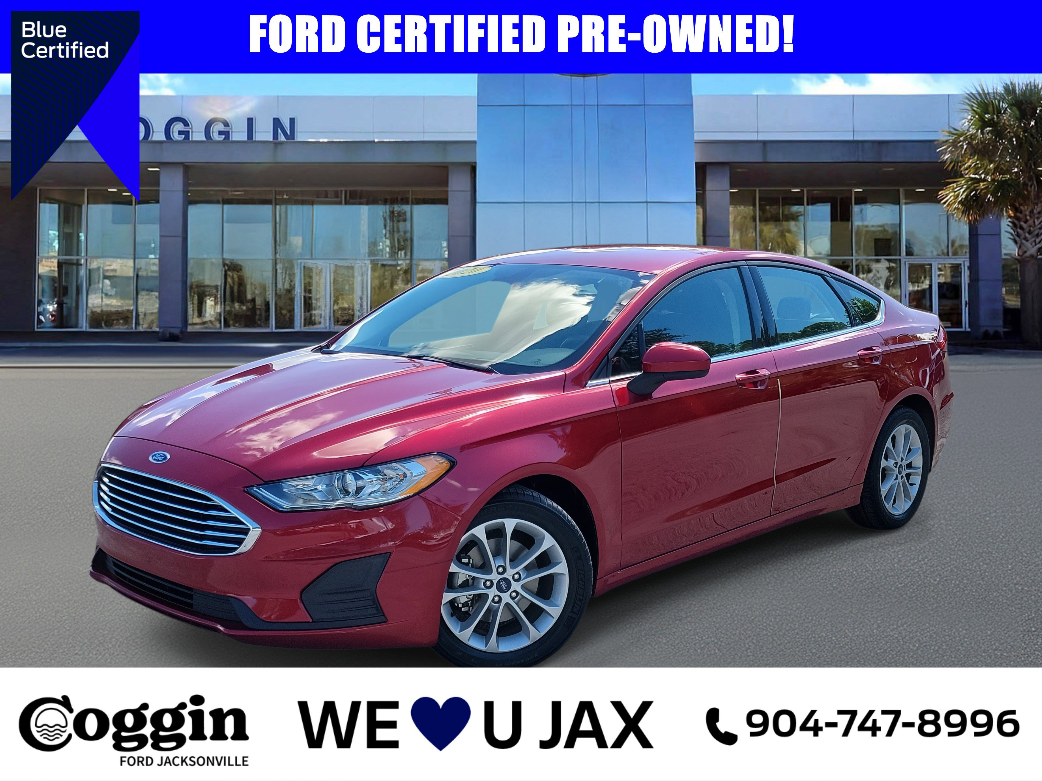 Certified 2020 Ford Fusion SE