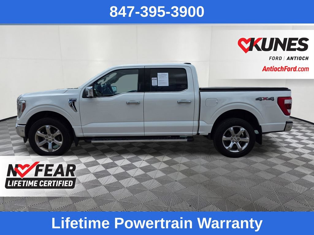 Certified 2021 Ford F150 Lariat w/ Equipment Group 502A High AWD/4WD image 4