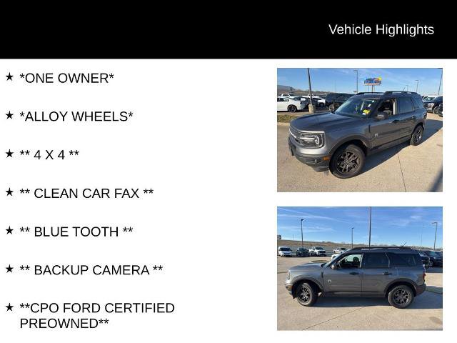 Certified 2022 Ford Bronco Sport Big Bend w/ Convenience Package image 4