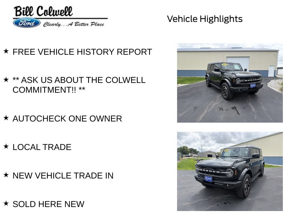 Certified 2024 Ford Bronco Outer Banks AWD/4WD image 11
