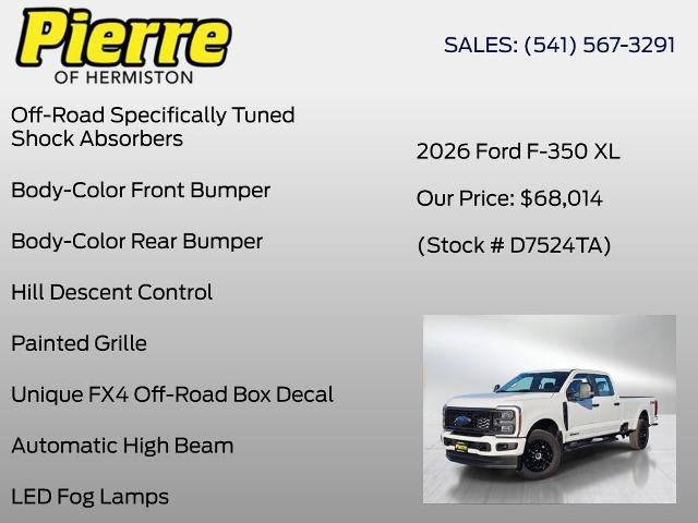 Certified 2026 Ford F350 XL w/ STX Appearance Package AWD/4WD image 26
