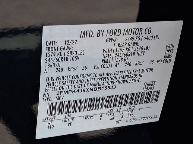 Certified 2022 Ford Edge SEL w/ Convenience Package AWD/4WD image 28