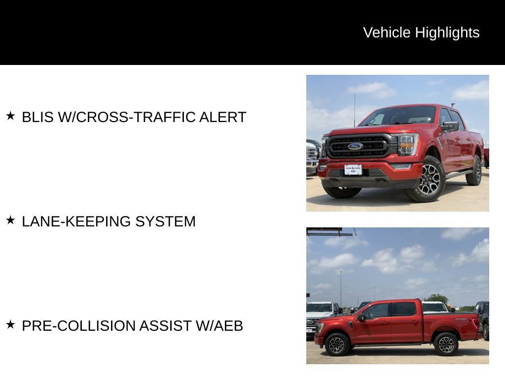 Certified 2023 Ford F150 XLT w/ Equipment Group 302A High image 8
