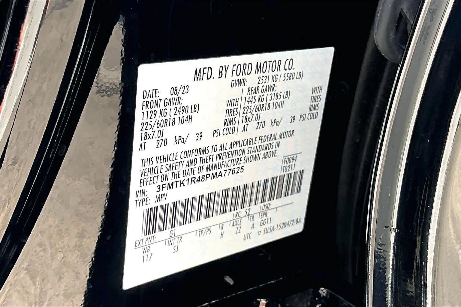 Certified 2023 Ford Mustang Mach-E Select RWD image 33