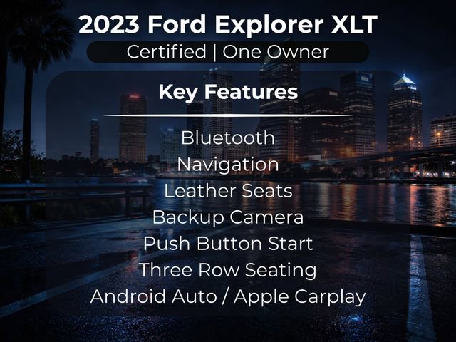 Certified 2023 Ford Explorer XLT w/ Equipment Group 202A RWD image 13