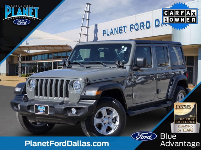 Used 2021 Jeep Wrangler Unlimited Sport AWD/4WD image 1