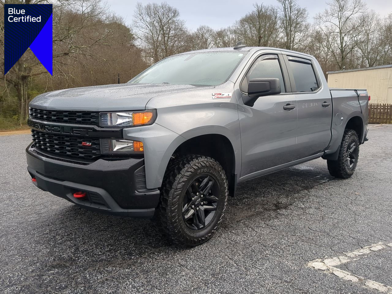 Used 2021 Chevrolet Silverado 1500 Custom Trail Boss w/ LPO, Dark Essentials Package image 1